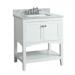 Virta 30 Inch Sirena Floor Mount Single Sink Vanity