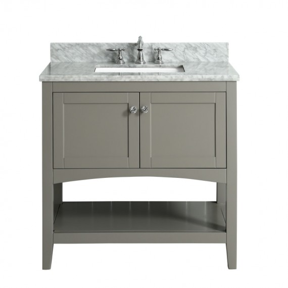 Virta 36 Inch Sirena Floor Mount Single Sink Vanity