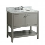 Virta 36 Inch Sirena Floor Mount Single Sink Vanity