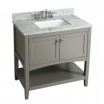 Virta 36 Inch Sirena Floor Mount Single Sink Vanity