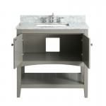 Virta 36 Inch Sirena Floor Mount Single Sink Vanity