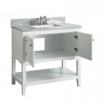 Virta 36 Inch Sirena Floor Mount Single Sink Vanity