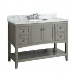 Virta 48 Inch Sirena Floor Mount Single Sink Vanity