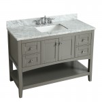 Virta 48 Inch Sirena Floor Mount Single Sink Vanity