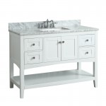 Virta 48 Inch Sirena Floor Mount Single Sink Vanity