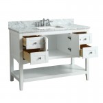 Virta 48 Inch Sirena Floor Mount Single Sink Vanity