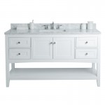 Virta 60 Inch Sirena Floor Mount Single Sink Vanity