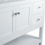 Virta 60 Inch Sirena Floor Mount Single Sink Vanity