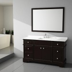 Virta 60 Inch Charm Floor Mount Single Sink Vanity