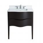 Virta 30 Inch Princess Wall Mount Single Sink Vanity