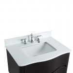 Virta 30 Inch Princess Wall Mount Single Sink Vanity