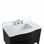 Virta 36 Inch Princess Wall Mount Single Sink Vanity