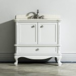 Virta 36 Inch Madera Floor Mount Single Sink Vanity