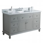 Virta 60 Inch Yasmine Floor Mount Single Sink Vanity