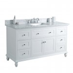 Virta 60 Inch Yasmine Floor Mount Single Sink Vanity