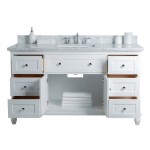 Virta 60 Inch Yasmine Floor Mount Single Sink Vanity