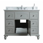 Virta 42 Inch Yasmine Floor Mount Single Sink Vanity