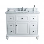 Virta 42 Inch Yasmine Floor Mount Single Sink Vanity