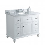 Virta 42 Inch Yasmine Floor Mount Single Sink Vanity