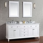 Virta 72 Inch YASMINE Solid Wood Floor Mount Vanity