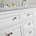 Virta 72 Inch YASMINE Solid Wood Floor Mount Vanity