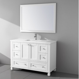 Virta 60 Inch Hampton Floor Mount Single Sink Vanity