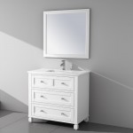 Virta 36 Inch HAMPTON Solid Wood Floor Mount Vanity