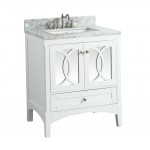 Virta 24 Inch Romance Floor Mount Single Sink Vanity