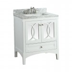 Virta 24 Inch Romance Floor Mount Single Sink Vanity