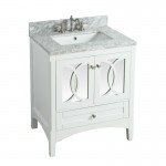 Virta 24 Inch Romance Floor Mount Single Sink Vanity