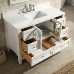 Virta 48 Inch Romance Floor Mount Single Sink Vanity