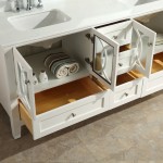 Virta 60 Inch Romance Floor Mount Double Sink Vanity