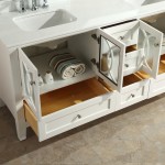 Virta 72 Inch Romance Floor Mount Double Sink Vanity