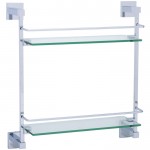 Virta Zenith Double Glass Shelf