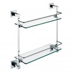 Virta Zenith Double Glass Shelf