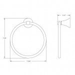 Virta Rhea Towel Ring