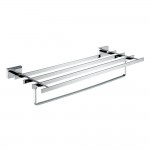 Virta Kalypso Double Bath Towel Shelf