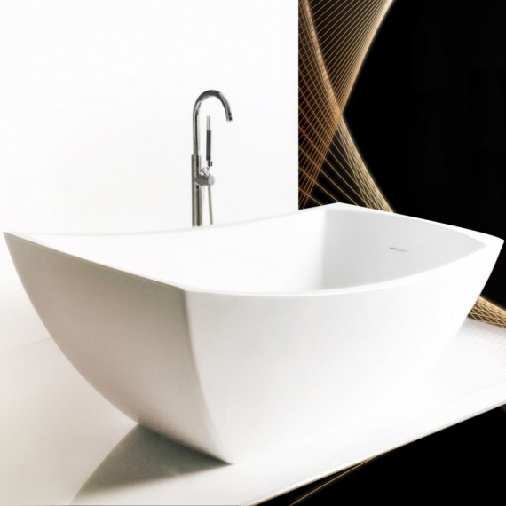 Virta Minuet Freestanding Stone Bathtub