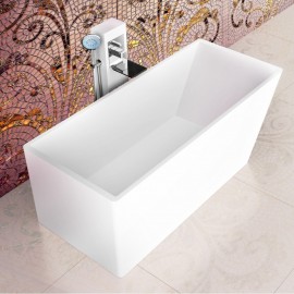 Virta Andante Freestanding Stone 67" Bathtub