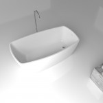 Virta Casablanca Free Standing Acrylic 63" Bathtub