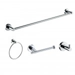 Virta Daphne 4-Piece Bathroom Hardware Set