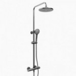 Riobel CSTM57 Duo shower rail with Type T thermostatic 0.5 external bar