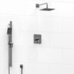 Riobel Profile KIT323PFTQ Type TP thermostaticpressure balance 0.5 coaxial 2-way system with hand shower and shower head