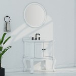 Virta 30 Inch Tempo Floor Mount Single Sink Vanity