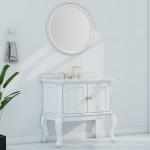 Virta 36 Inch Tempo Floor Mount Single Sink Vanity