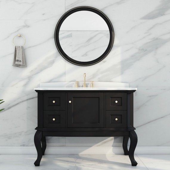 Virta 48 Inch Tempo Floor Mount Single Sink Vanity