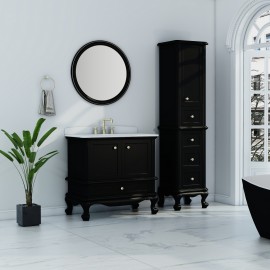 Virta 36 Inch Madera Floor Mount Single Sink Vanity