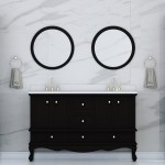 Virta 60 Inch Madera Floor Mount Double Sink Vanity