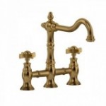 Riobel BR100X Bridge kitchen faucet