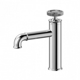 Empyrean ROSTO01 Rose Single Lavatory Faucet with Top Knurled Wheel